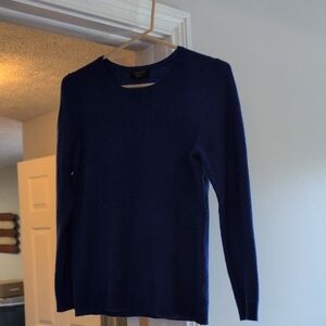 Charter Club Deep Blue Crew Neck Sweater